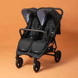 Valco Baby Slim Twin Stroller + Bonus Valco Bevi Cup Holder Valued at $24.99