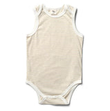 Fibre for Good Striped Sleeveless Body Suit