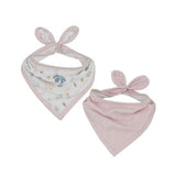 Living Textiles 2pk Organic Bandana Bib (clearance)