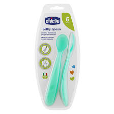 Chicco 2pk Silicone Soft Spoon