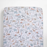 Living Textiles 2pk Cot Jersey Fitted Sheet - Wild Safari