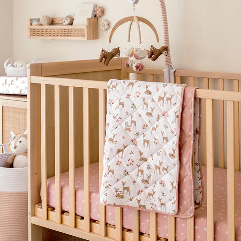 Living Textiles Cot Comforter - Sophia Garden