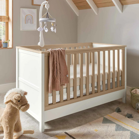 Mamas & Papas Harwell Nursery Package - White/oak (ex-display collect from store only)