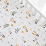 Living Textiles 2pk Cot Jersey Fitted Sheet - Up, Up & Away